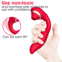 Cupid Finger Vibrator — 7-Frequency Suction Massager