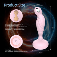 Liquid Silicone Wearable Butt Plug Remote 10 Modes