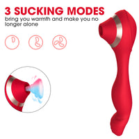 Cupid Finger Vibrator — 7-Frequency Suction Massager
