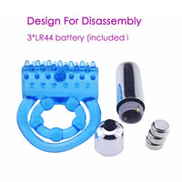 Vibrating Crystal Ring — Silicone Couples Enhancer