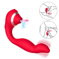 Cupid Finger Vibrator — 7-Frequency Suction Massager