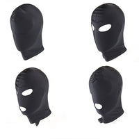 PU Leather Hood - Multiple Opening Options Roleplay