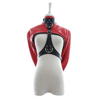 Leather Bondage Dress - Long Sleeve Restraint