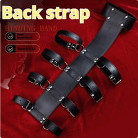 Leather Arm Binder Reverse Prayer Bondage Restraint