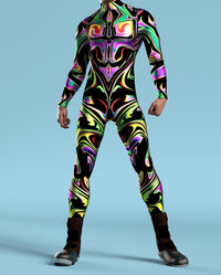 3D Print Jumpsuit - Full-Body Digital Pattern Costume