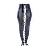 PU Leather Bondage Leggings - Full Body Restraint