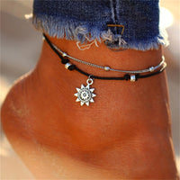 Handcuff Anklet Bracelet Korean Style Silver Alloy Women