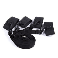 Men And Women Prop Bed Nylon Hand And Foot Restraints