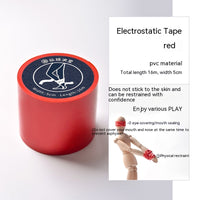 PVC Bondage Tape 16m Non-Adhesive Restraint Roll