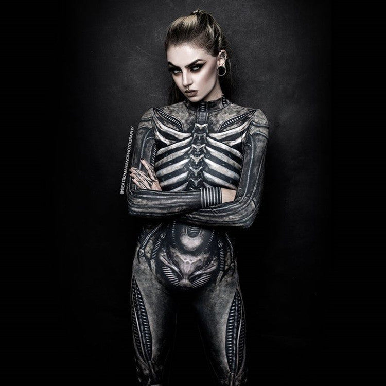 Digital Print Bodysuit - Fantasy Roleplay Jumpsuit