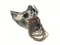 Studded Leather Mask - Punk BDSM Roleplay Mask