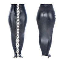 PU Leather Bondage Leggings - Full Body Restraint