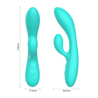 Silicone Vibrator - 10 Modes Rechargeable G-Spot