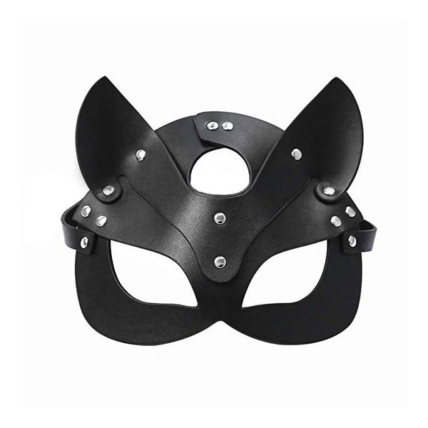 PU Leather Cat Eye Mask - Sexy Party Masquerade Mask