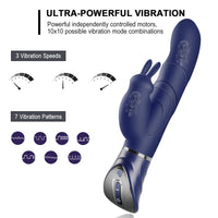 Heated Dual Vibrator — 12-Frequency Warming Massager