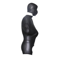 Faux Patent Leather Bondage Bodysuit Restraint Suit