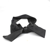 Satin Blindfold Eye Mask with Wrist Ties - 2-Color