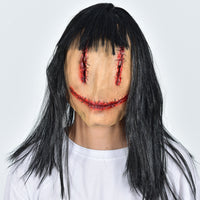 Latex Horror Mask Headgear - Skull Zombie Ghost Devil