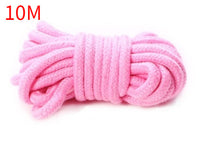 Soft Yarn Bondage Rope 5M-10M - Multi-Color Options