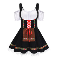 Bavarian Beer Girl Costume Dress - Oktoberfest
