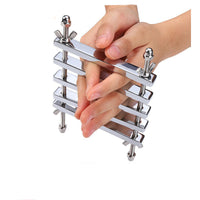 Stainless Steel Finger Splint BDSM Restraint Toy