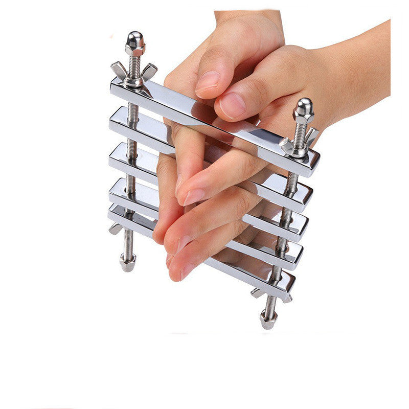 Stainless Steel Finger Splint BDSM Restraint Toy