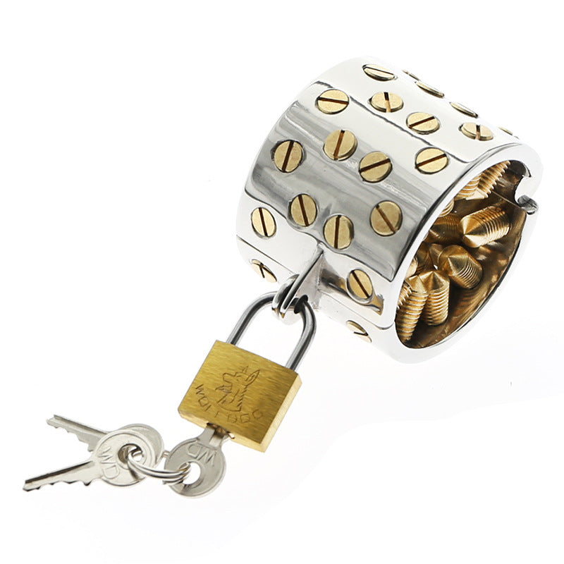Stainless Steel Ball Stretcher Ring - Barbed CBT
