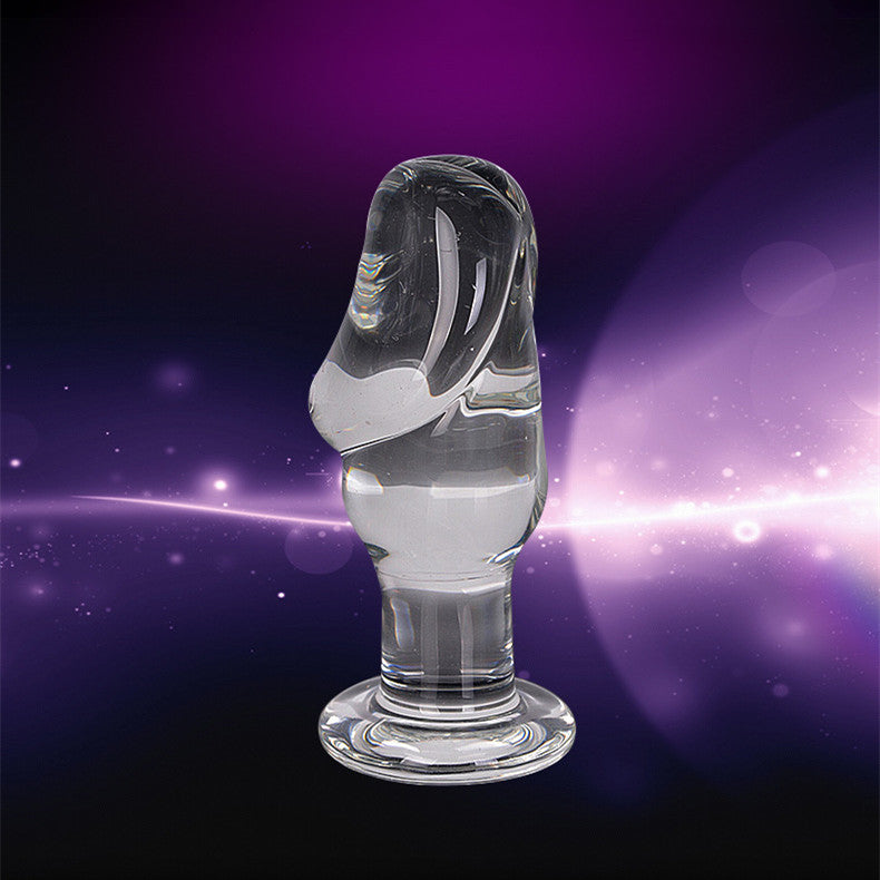 Crystal Glass Dildo - Borosilicate 4.6" G-Spot for Dildos & Penetrative Toys