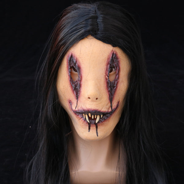 Latex Horror Mask Headgear - Skull Zombie Ghost Devil