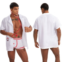 Mens DJ Nightclub Costume - Spandex Stage Wear