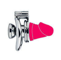 Silicone Dildo Head Stainless Steel Chastity Lock Men SM