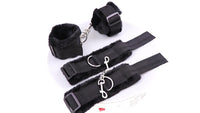 Plush Ankle & Wrist Cuffs — Soft Bondage Restraints