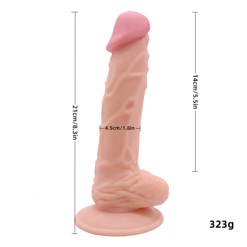 Realistic Silicone Dildo — Beginner-Friendly Pleasure Toy
