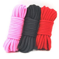 Soft Yarn Bondage Rope 5M-10M - Multi-Color Options