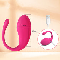 Remote-Control Wearable Vibrating Egg — Discreet Toy