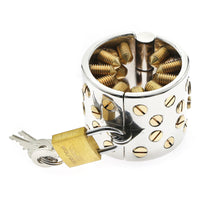 Stainless Steel Ball Stretcher Ring - Barbed CBT