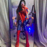 Zipper Jumpsuit Lingerie - Polyester Uniform Costume