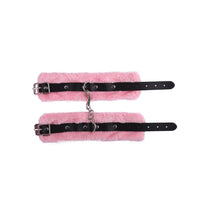 Plush Blindfold & Handcuff Set - Couples Restraint Kit