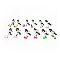 Decorative Bell Nipple Clamps — Adjustable Tension
