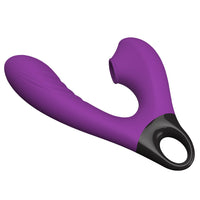 Triple-Action Vibrating Wand — Vibrate, Flap & Suction