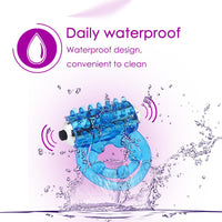 Vibrating Crystal Ring — Silicone Couples Enhancer