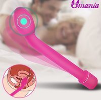 Curved G-Spot Vibrator — Clitoral Stimulation Massager
