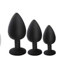 Vibrating Anal Plug Set — 10-Mode Rechargeable Silicone