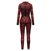 Polyester Spandex Cosplay Bodysuit Men One-Piece