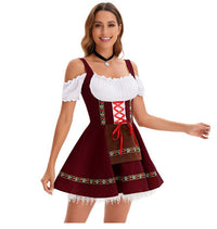 Bavarian Beer Girl Costume Dress - Oktoberfest