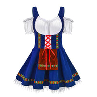 Bavarian Beer Girl Costume Dress - Oktoberfest