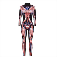 Digital Print Bodysuit - Fantasy Roleplay Jumpsuit