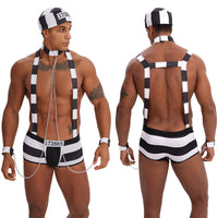 Mens DJ Nightclub Costume - Spandex Stage Wear
