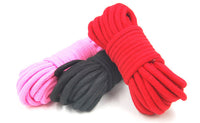 Soft Yarn Bondage Rope 5M-10M - Multi-Color Options