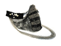 Studded Leather Mask - Punk BDSM Roleplay Mask